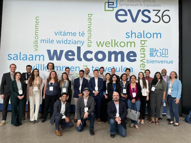 UC Davis team at EVS36